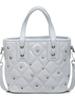 Bolsas de Nicho Transfronteiriças para Mulheres 2025 Novo Verão Versátil Super Popular Bolsa Transversal Estilo Coreano Losango Diamante Bolsa de Balde
