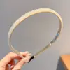 Diadema de Perlas Hecha a Mano de Alta Gama de Moda, Accesorio Versátil para el Cabello Estilo Coreano, Nuevo Pasador de Perlas con Hilo de Pescar