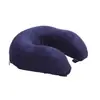 Almohada con joroba en forma de U Espuma viscoelástica de rebote lento Almohada en forma de U Almohada para viajes en avión Almohada para siesta Almohada viscoelástica