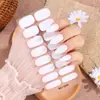 Pegatinas Europeas de Arte para Uñas de Halloween Impermeables Color Sólido Pegatinas de Arte para Uñas de Navidad No Requieren Horneado Pegatinas para Uñas Todo en Uno