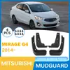 Comercio exterior transfronterizo adecuado para Mitsubishi Mirage G4 2014-2024 guardabarros suave de cuero para llanta de coche