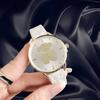 Lindo Oso Lujo Ligero Simple Moda Reloj Redondo para Mujer Elegante Impermeable Cuarzo Correa Reloj Costoso para Mujer