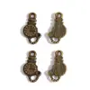 Accesorios de Joyería de Aleación DIY Reloj Despertador Colgante de Reloj de Bolsillo Pulsera Vintage Llavero Colgante Pequeño Venta al por Mayor J161