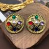 Pendientes de Clip Europeos, Americanos y Coreanos en Varios Diseños, Pendientes de Clip y Pendientes Coloridos, Joyería de Moda para Mujeres, Venta al por Mayor de Fabricantes, Pendientes de Clip de Alta Gama sin Perforar