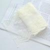Ponto 16cm Simétrico Bilateral Malha de Seda Leite Renda Bordada Laço Acessórios de Cabelo Anel de Cabelo Grande Intestino Acessórios