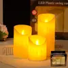 Vela Digital LED Luz de Vela Artificial Falsa Luz Decorativa Casamento Ornamentos Românticos Adereços Vela Transfronteiriça Luz de Atmosfera