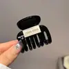 Pinza de Garra para el Cabello Pequeña de Acrílico Vintage para Mujer, Pinza de Tiburón Simple para la Parte Posterior de la Cabeza, Accesorio de Cabello de Alta Gama