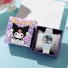 2024 Nuevos Relojes Sanrio para Niños al por Mayor Fiesta Estudiantil Relojes de Cuarzo para Niñas Populares Relojes Decorativos de Dibujos Animados Comercio Exterior