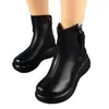 Botas de Cano Curto Macias e Elegantes para Mães e Mulheres 2025 Outono e Inverno Novas Botas da Moda Versáteis Estilosas Slim Pelúcia Quente Botas de Algodão