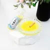 Cinzeiro de Areia Extintor de Fumaça Doméstico Limpador Remove Cheiro de Fumaça e Extingue Fumaça Artefato para Quarto de Hotel Remove Odor e Extingue Fumaça Cinza Areia