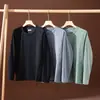 Pássaros Esportes ao Ar Livre Forro de Veludo Quente Gola Redonda Moletom Camiseta Básica Esportiva Zíper Lateral Camiseta de Manga Longa Masculina