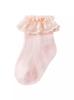 Calcetines para niños de verano, finos, de algodón peinado, transpirables, con encaje, para niñas, calcetines de princesa, calcetines de baile con encaje