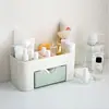 Gaveta Cosmética Caixa de Maquiagem Compartimento para Batom e Máscara de Rosto Caixa de Armazenamento Multifuncional para Joias e Produtos de Skincare