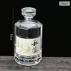 Botellas de Vidrio para Licores al por Mayor Botellas Vacías Paquete de 0.5 kg Set de Botellas de Vino con Tapas de Cristal Selladas para Uso Doméstico Botellas Dispensadoras de Licores y Vinos de Frutas