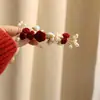Grampo de Cabelo Bico de Pato Vintage Estilo Antigo Clipe Lateral para Mulheres, Novo Estilo Chinês Hanfu Saia Mamian Grampo de Cabelo com Borla de Alta Qualidade Acessório de Cabelo