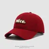 Gorra de béisbol con visera para bebé, estampado de letras moderno, bonito, estilo otoño para niños, disponible en varios colores, adecuada para senderismo, transfronteriza