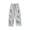 Calça Tática Izexx Marca da Moda Toque Gelado Secagem Rápida para Homens, Verão Estilo Americano Funcional Stretch Outdoor Calça Paraquedista, Calça Longa para Casal