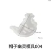 Molde de Silicona para Pendientes Colgantes de Halloween Diablo Fantasma Calabaza Murciélago Búho Semi-3D de Resina de Cristal