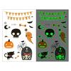 Pegatinas de Tatuaje Populares de Halloween que Brillan en la Oscuridad Transfronterizas, Pegatinas Temporales Impermeables de Dibujos Animados para Niños, Fiesta de Halloween, Disfraz