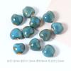 Accesorios de joyería para hacer uno mismo, cuentas de cerámica con forma de corazón de melocotón, pulsera de material, cuentas de porcelana de color amor, cuentas sueltas con forma, accesorios hechos a mano