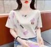 Camisetas de Manga Corta para Mujer Venta al por Mayor Transfronteriza Camisetas de Manga Corta Ropa de Verano 2026 Nuevo Estilo Coreano Holgadas Tops de Verano para Mujer