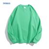 Sudaderas de Algodón de Manga Corta de Color Puro para Familia Ropa para Niños de Cuello Redondo Tipo Jersey de Manga Larga Estampado Personalizado Patrón Logotipo
