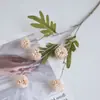 Amazon Diente de León Flor Artificial Ramo Decoración de Escena Crisantemo de Ping Pong de Gama Alta Flores de Boda Flores Falsas