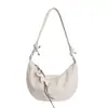 Bolso de Hombro para Mujer 2026 Nuevo Estilo Forma de Empanadilla Simple Moda Gran Capacidad Elegante Bolso Cruzado Bolso de Lunes Lúnula