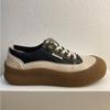 Primera Capa Piel de Vaca Moda Cabeza MengMeng Zapatos sin Cordones Perezosos para Mujer Otoño Nuevo 2024 Deportivas Casuales de Moda Versátiles