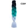 Xuchang Peruca Acessórios de Cabelo Seda de Alta Temperatura Trança Grande Africana Jumbobraid Fibra Química Colorida Montagem Mista Venda Quente Dreadlocks