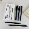 Pluma de Firma Pluma de Gel Negro Carbón Base Agua Recarga Adulto Negocios Oficina Papelería Estudiante Pluma para Escribir