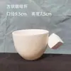 Taza Lisa de Cerámica Blanca de Tubo Alto con Asa, Taza en Blanco para Bricolaje, Taza con Cinta de Colores, Taza de Cerámica con Asa Esmaltada