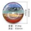 Cristal Natural Amatista Jade Piedra Colorida Gema Natural Empalme Artesanía Colgante Adornos Suministro Transfronterizo
