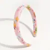 Nueva Diadema de Esponja de Ala Ancha de Navidad de Amazon con Figura de Papá Noel y Reno y Lazo, Diadema Dulce para Presionar el Cabello para Mujeres