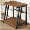 Estante de Almacenamiento para Impresora, de Pie, Simple, Multicapa, Móvil, Carrito con Ruedas para Archivos para Escritorio de Oficina en Casa