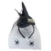 Accesorios de Fiesta de Disfraces del Festival de Fantasmas de Halloween Aro de Cabeza de Calabaza Araña Murciélago Calavera Sombrero de Bruja Aro para el Cabello Hebilla para la Cabeza