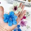 High-end simulação orquídea mobília cabeça de orquídea com mão presente sala de estar sala de jantar decoração de flores falsas diy adereços de fotografia FLORAL