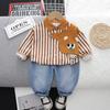 Nuevo Traje de Camisa Linda para Niños 2023 Ropa de Otoño para Niñas Pantalones Coreanos para Niños Ropa Tesoro para Mujeres y Hombres Ropa para Niños