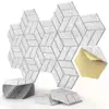 Decoración de Pared Hexagonal Personalizada de Fieltro Reductora de Ruido para Sala de Estar, Dormitorio, Guardería y Pared de Fondo para Exhibición de Obras de Arte Pegatinas