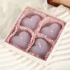 Velas perfumadas em formato de coração feitas à mão Adereços para fotos DIY Decorações criativas Presentes de aniversário Itens perfumados artesanais