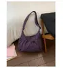 Bolso de Lona Rayado Retro Coreano Transfronterizo Nuevo de Gran Capacidad para Viajes Diarios Bolso de Hombro para el Trayecto Diario Bolso Cruzado