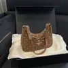 Bolsa feminina única e estilosa, bolsa para o dia a dia, novo modelo transfronteiriço, bolsa quadrada pequena de poá com laço, bolsa de ombro da moda