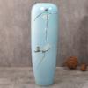 Florero de Piso Estilo Europeo Florero Grande Sala de Estar Hogar Arreglo Floral Moderno Simple Alto Grande Cerámica Arreglo Floral Adornos Decorativos