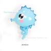 Cartoon filme de alumínio balão forma do oceano tubarão polvo cavalo-marinho balão estrela do mar palhaço animal balão atacado