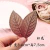 2024 Clip para Flequillo Clip BB Elegante Degradado Clip para Cabello Roto Clip Lateral Clip para Cabello Coreano Chica Fresca Bordado Hojas