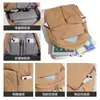 Mochila Forestal Transfronteriza para Hombres y Mujeres, Color Sólido de Gran Capacidad Versión Coreana Mochila Escolar Versátil, Mochila para Escuela Secundaria, Mochila para Estudiante Universitario