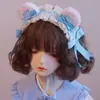Diadema Original Hecha a Mano de Pelo de Oso Ben Shouzao lolita KC BNT Oreja de Bestia Café