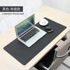 Couro Solid Color Mouse Pad Simples Couro Mesa de Escritório Tapete Pequeno Mouse Pad Impermeável Tapete de Couro para Meninas