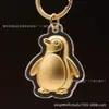 Llavero Personalizado de Imagen de Cómic de Animales Langosta Ciervo León Lámina de Oro Puro Regalo de Aniversario Souvenir