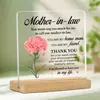Adornos de Soporte Acrílico Transfronterizo, Artesanías Personalizadas, Decoraciones de Mesa, Día de la Madre, Día del Padre, Halloween, Regalos de Navidad